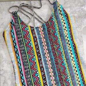 Volcom one piece swimsuit womens size s